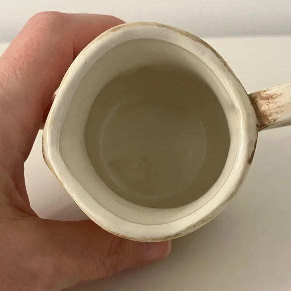 Vintage Mushroom Studio Pottery Creamer Pitcher Decor - Picture 9 of 11